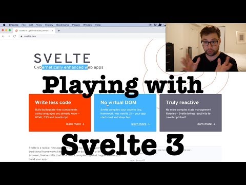 Playing with Svelte 3