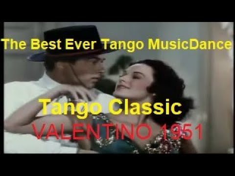 VALENTINO  TANGO Classic MusicDance Argentine Tango danced  Anthony Dexter and Patricia Medina  1951