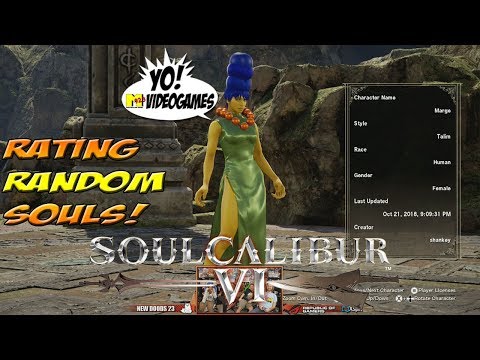 Soul Calibur VI! Rating Random Customs! Part 5 - YoVideogames