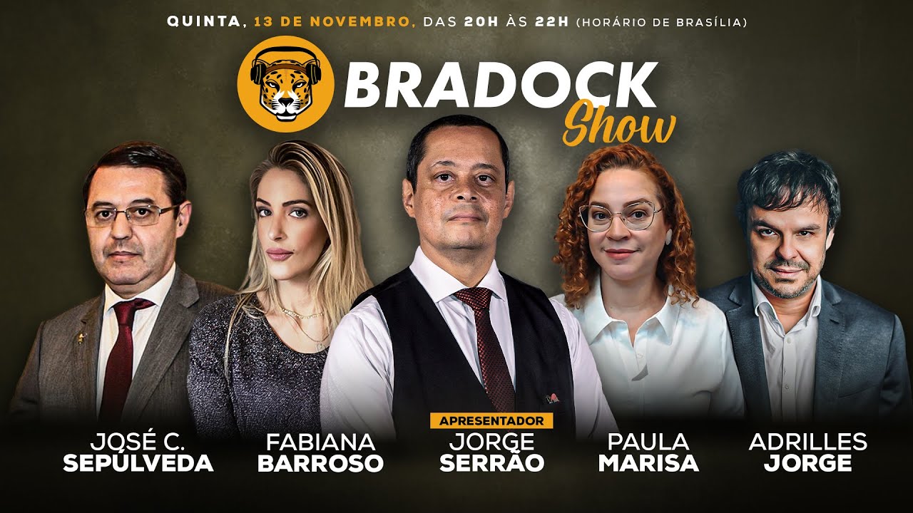 Bradock Show 13/11/25 - Serrão, Fabi Barroso, José Sepúlveda, Paula Marisa e Adrilles Jorge