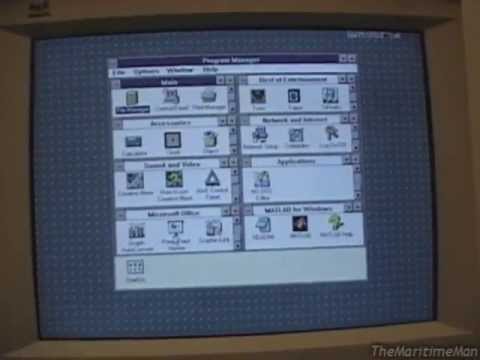 Turbo 486 boot-up, demonstration