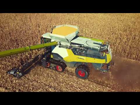 NEW CLAAS LEXION 8700 TERRA TRAC 2020 CORN HARVEST MINNESOTA 2020