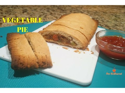 Vegetable Pie | Spicy Veggie Pie Recipe