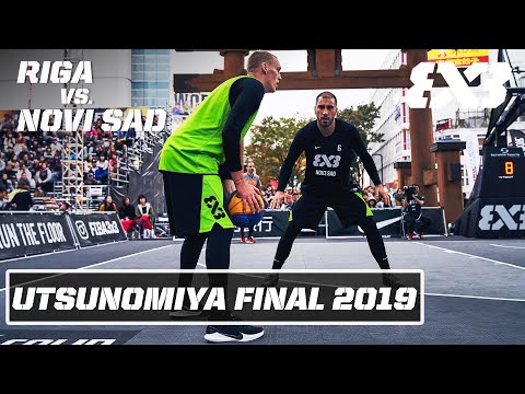 🔴Re-Live: Riga vs. Novi Sad Full Game | FIBA 3x3 World Tour Utsunomiya Final 2019