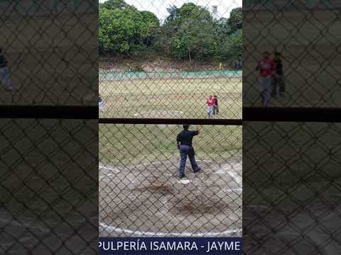 Estas son las emociones del béisbol en San Dionisio #sandionisio #matagalpa #béisbol