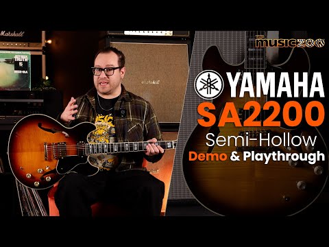 Yamaha SA2200 Semi-Hollow Violin Sunburst image 11