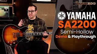 Yamaha SA-2200 Semi-Hollow Guitar - What To Know & Where To Buy
