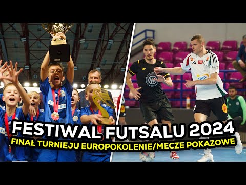 FINAŁ TURNIEJU EUROPOKOLENIE I MECZE POKAZOWE FUTSALU (LEGIA FUTSAL, AZS WILANÓW, MZPN)