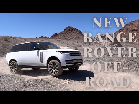 New 2023 Range Rover SV Off-Road Driving Experience