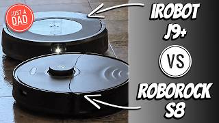 Who Wins?? Roborock S8 Pro Ultra vs iRobot Roomba j9+ Vacuum