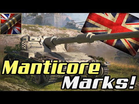 Manticore Marks - 3,660 WN8! || World of Tanks: Modern Armor