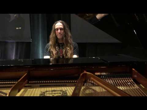NAMM 2017 Robbie Gennet on the Yamaha CF 7ft grand
