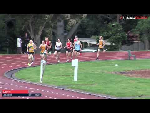 Men's B 800m: 2022-23 Victorian Milers Club - Meet 2 // aeTV