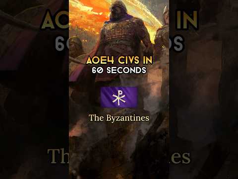 The Byzantines - AOE4 Civs in 60 Seconds #aoe4 #ageofempires