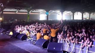 Children Collide, My Eagle - live at Big Day Out Adelaide Feb 2011.avi