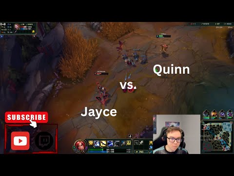 Los Ratones   TheBausFFS goes Quinn top vs  Jayce