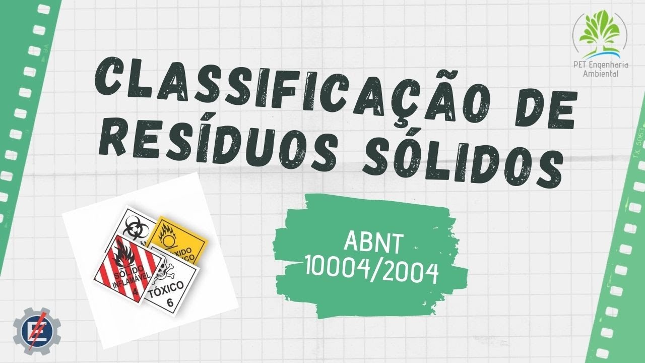Classificação de Resíduos Sólidos pela ABNT NBR 10004/2004