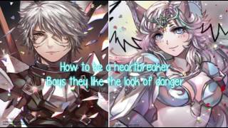 ❤Nightcore - How To Be A Heartbreaker - Switching Vocals - Lyrics(Re-Upload)❤