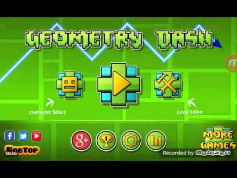 Let's play Geometry Dash part 1 Der Anfang ist noch Easy. (Leiser Ton.Sorry 1 Video! )