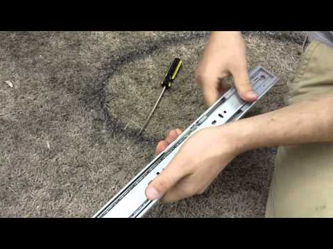 image-How do you adjust the tension on a soft close drawer?