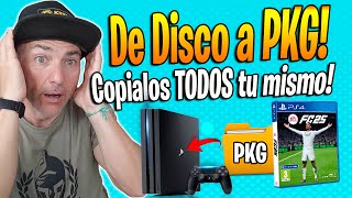 PS4 EXPLOIT - Cómo DUMPEAR cualquier Juego de Disco y pasarlo a PKg en 2 Clicks - Super Fácil amigo!
