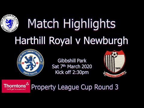 Newburgh FC match video - Harthill Royal v Newburgh