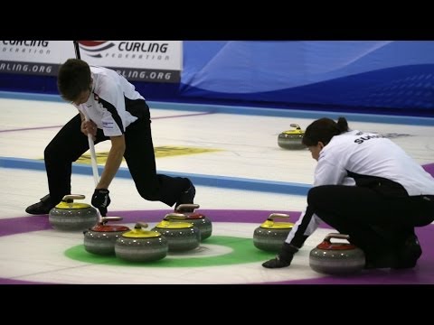 CURLING: SWE-SUI World Mixed Doubles Chp 2014 - HIGHLIGHTS