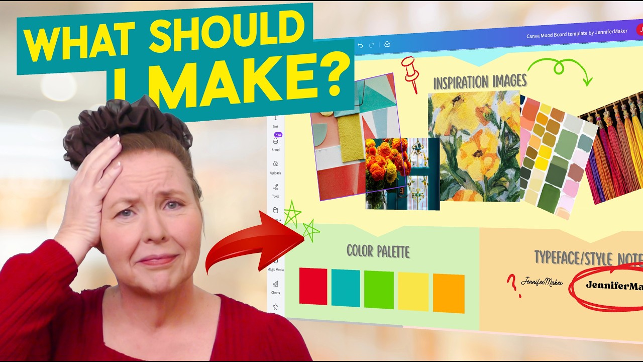 How to Make a Digital Mood Board - Plan With Canva