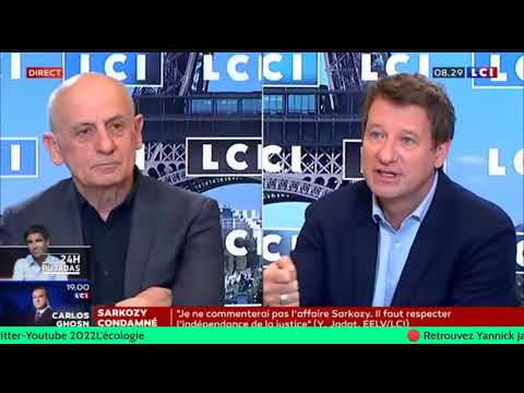 🔴 Yannick Jadot était l'invité de "L'interview Politique" au 🎙️de  Jean-Michel Aphatie sur 📺 LCI