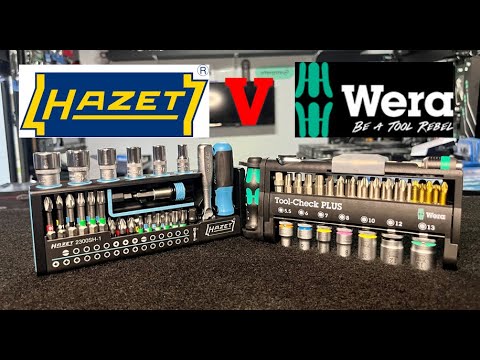 What is the Best Tool Bit Set? Hazet V Wera