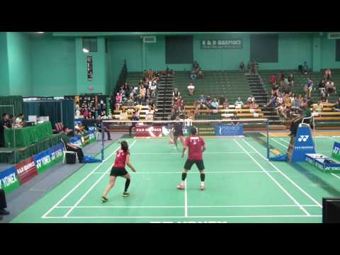 2017 US International (IS) - XD SF - Ng/Wu [CAN] vs Gunawan/Hsu [USA] - Part 2