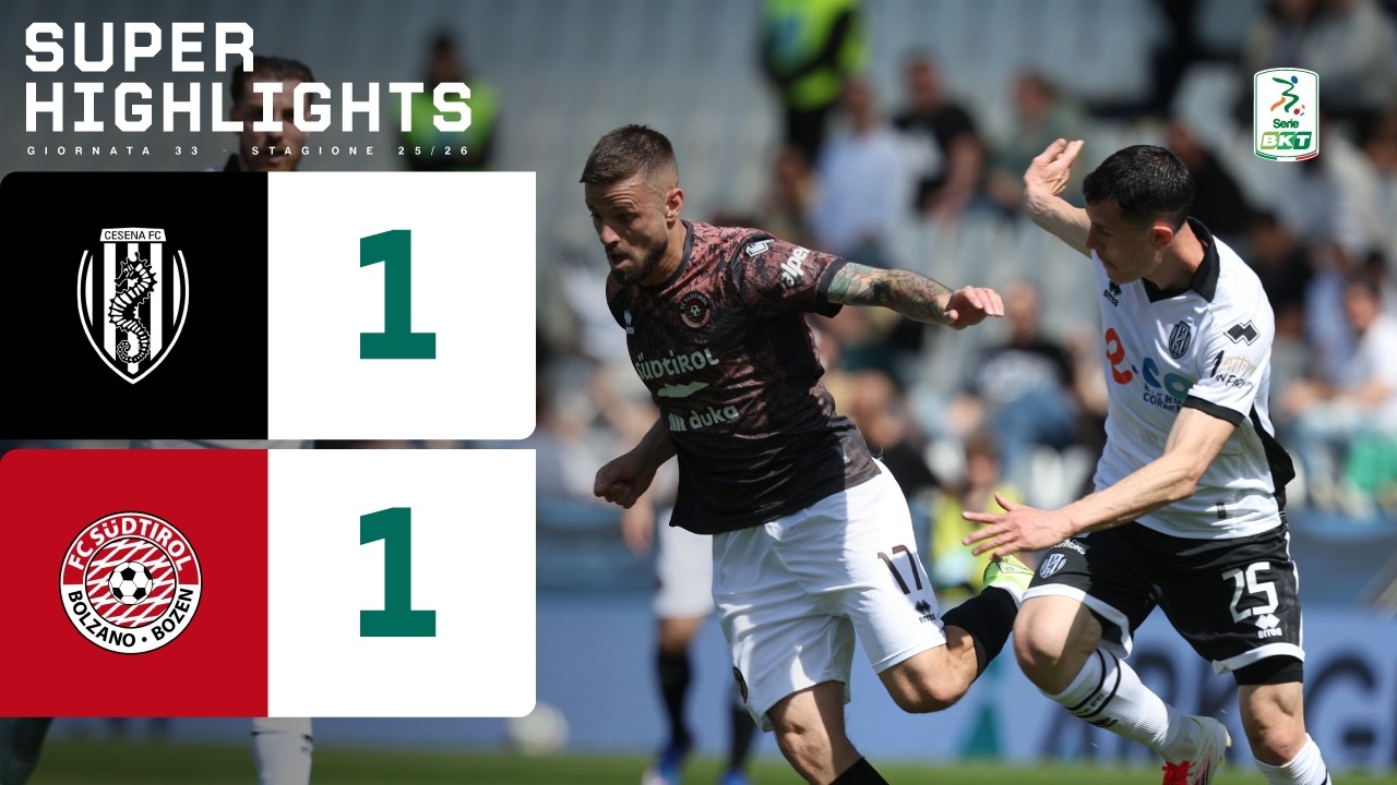 Cesena vs Südtirol Highlights