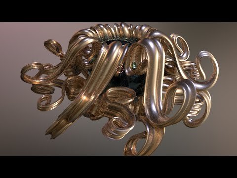 Blender Tip: Ornate Metalwork with Proportional Editing