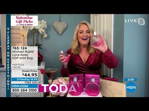 Michael Buble Love Note EDP with Bag