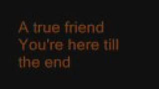 True Friend - Hannah Montana