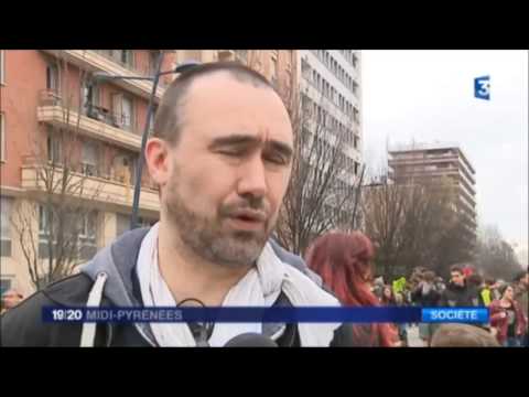 Différents reportages sur les manifestives du 18 mars 2017