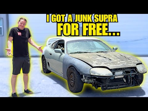 I Got A Destroyed Toyota Supra And Its Worse Than You Think!