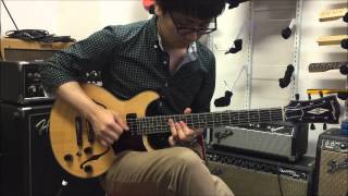 Video thumbnail for seventy seven guitars albatross-jazz by fatguitarggg