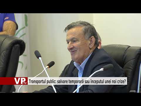 Transportul public: salvare temporară sau începutul unei noi crize?