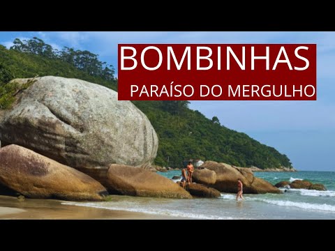 BOMBINHAS, Conceição Beach and Sepultura Beach, seen from above