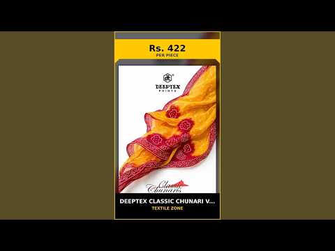 Deeptex Classic Chunari Vol 37 – product video thumbnail