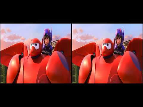 Big Hero 6 3D SBS - Baymax 2.0/Test Drive