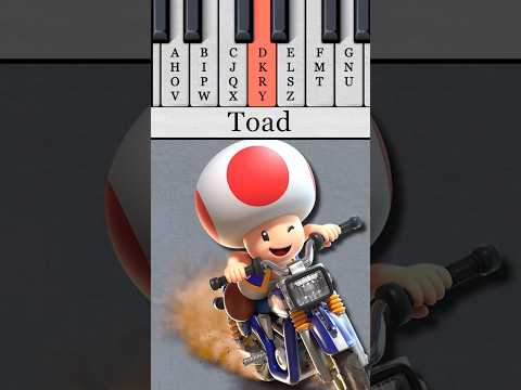 Toad VS Toadette | Which Jingle is better? #mariokart #piano #jingle