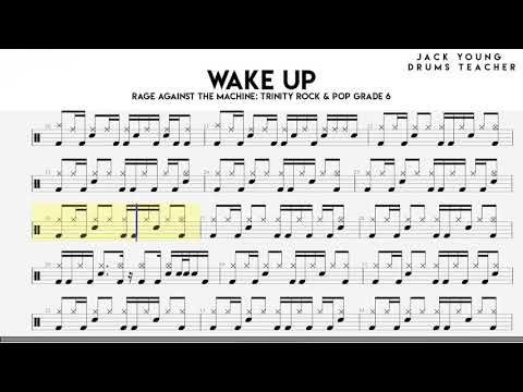 Wake Up   Trinity Rock & Pop Drums Grade 6