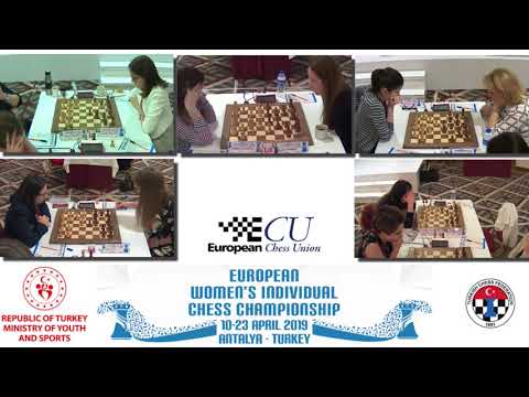 2019 European Women’s Individual Chess Championship Round 9