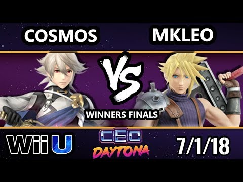 CEO 2018 Smash 4 - Cosmos (Corrin) Vs. Echo Fox | MkLeo (Cloud) Wii U - Winners Finals