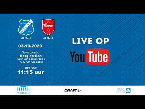 LIVESTREAM AGOVV JO19-1 vs Oene JO19-1 03/10/2020