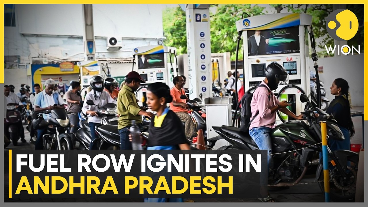 Andhra Pradesh Fuel Row Explodes: Govt vs Opposition Over Petrol Claims | WION