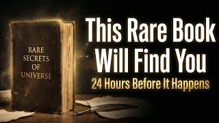 This Rare Book Will Find You24 Hours Before It Happens