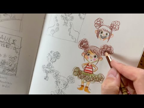 Wie entsteht ein Kinderbuch? Nina Dullecks Making-Off von "Rosalie. Ein Abenteuer zum Frühstück"